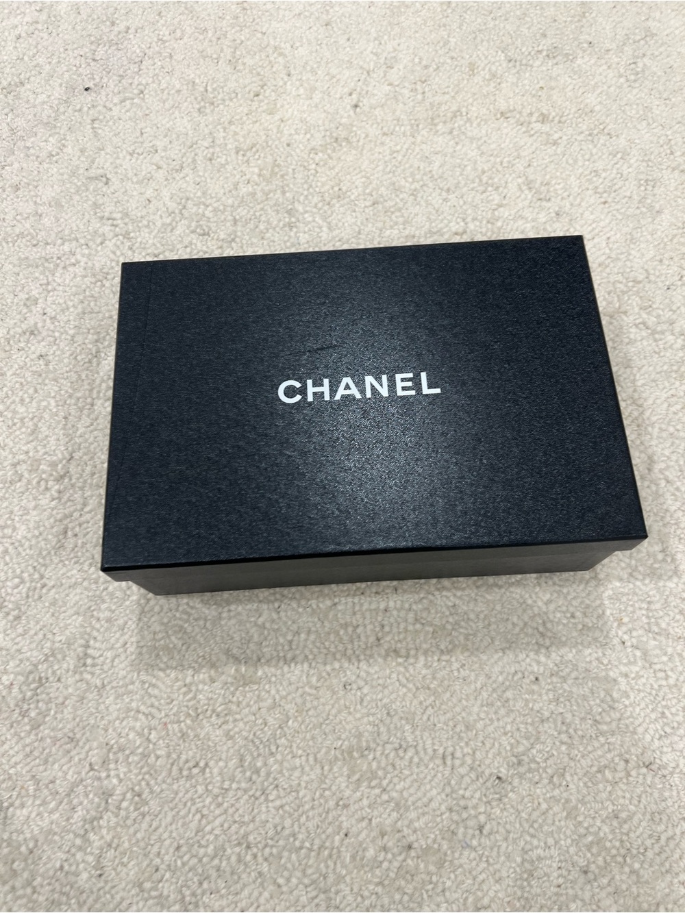CHANEL Black and White Branded Accessories Box